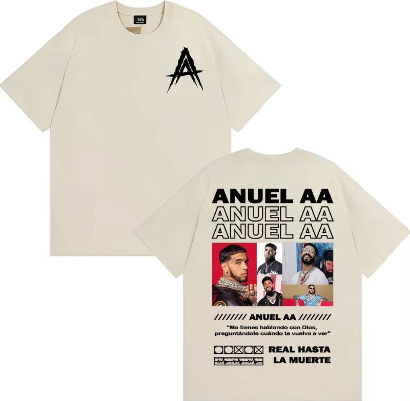 Rapper Anuel AA Real Hasta La Muerte Graphic T Shirts Men Women Fashion Hip Hop Street Style T-shirt Summer Tops Comfort T Shirt 5XL різнокольоровий
Rapper Anuel AA Real Hasta La Muerte Graphic T Shirts Men Women Fashion Hip Hop Street Style T-shirt Summer Tops Comfort T Shirt 5XL різнокольоровий