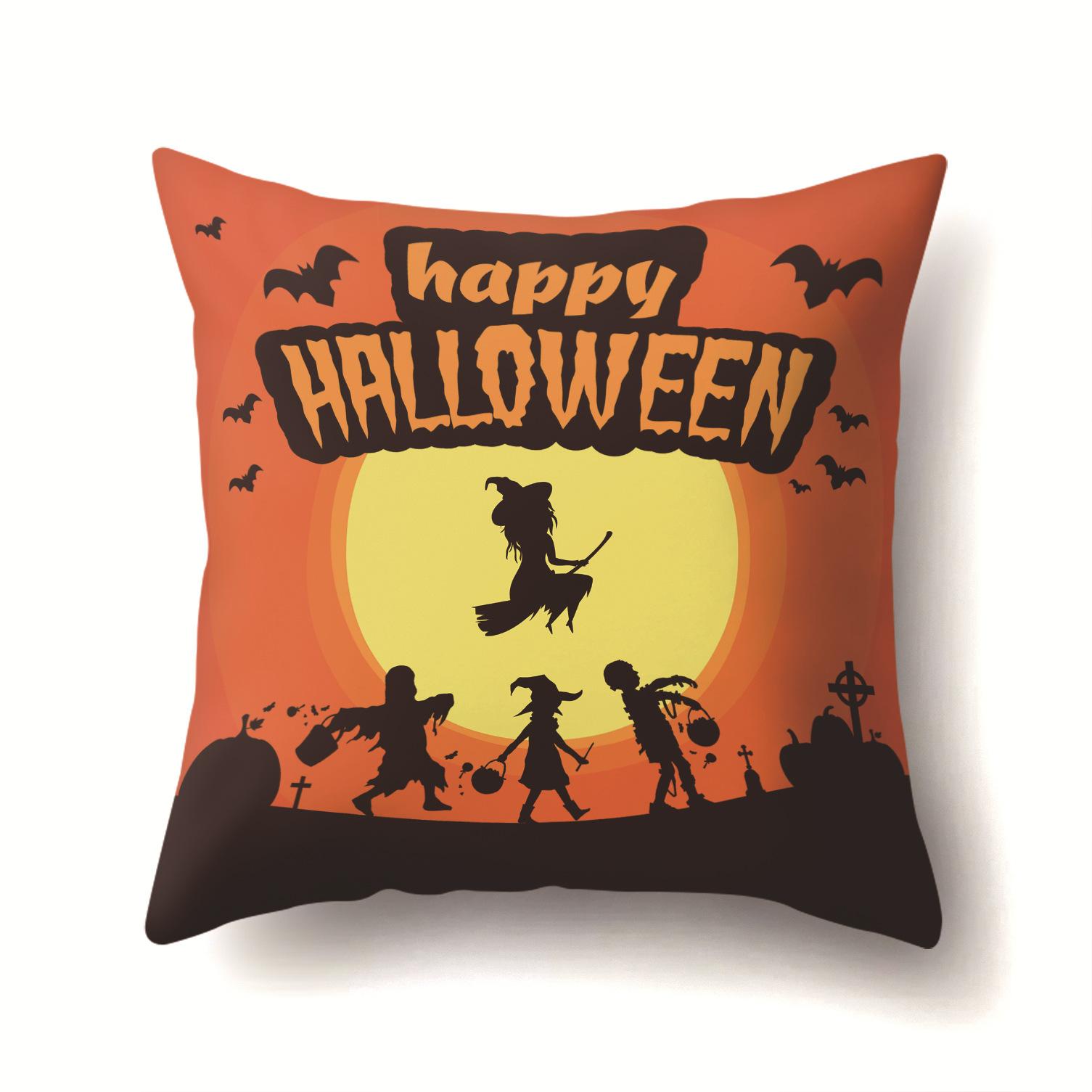 Halloween Polyester Pillow Case Car Waist Pillow Pumpkin Sofa Cushion Cover Home Living Room Pillow Case Premium Pillow core not included
Halloween Polyester Pillow Case Car Waist Pillow Pumpkin Sofa Cushion Cover Home Living Room Pillow Case Premium Pillow core not included