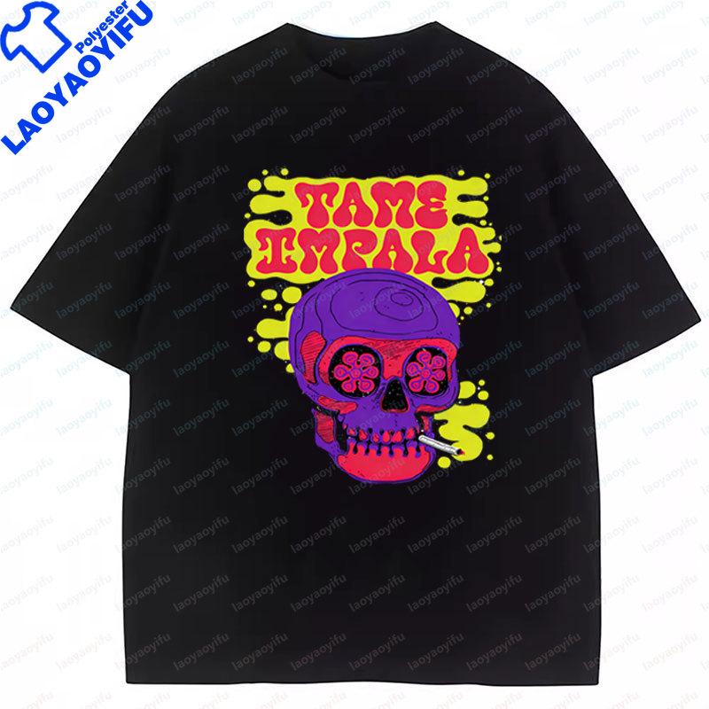 Vintage Washed Tame Impala Pattern Printed TShirt Unisexs Psychedelic Pop Rock Band Unisex Fashion Vintage TShirt 4XL
Vintage Washed Tame Impala Pattern Printed TShirt Unisexs Psychedelic Pop Rock Band Unisex Fashion Vintage TShirt 4XL