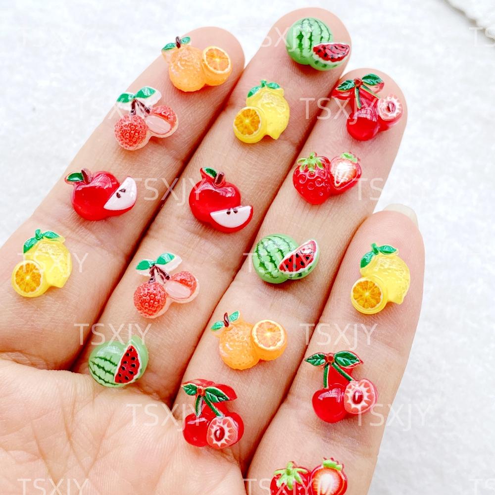 50Pcs New Nail Art Mini Christmas Fruits Such As Cherries Strawberries Charms Rhinestones DIY Craft For Nail 3D Decorations
50Pcs New Nail Art Mini Christmas Fruits Such As Cherries Strawberries Charms Rhinestones DIY Craft For Nail 3D Decorations
