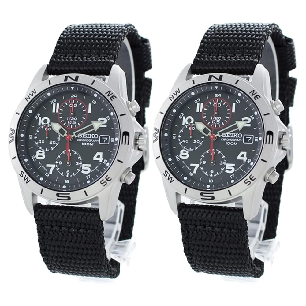 Seiko Pair Watch Set with Date Calendar Black Storage Box Men s Women s Timepiece
Seiko Pair Watch Set with Date Calendar Black Storage Box Men s Women s Timepiece