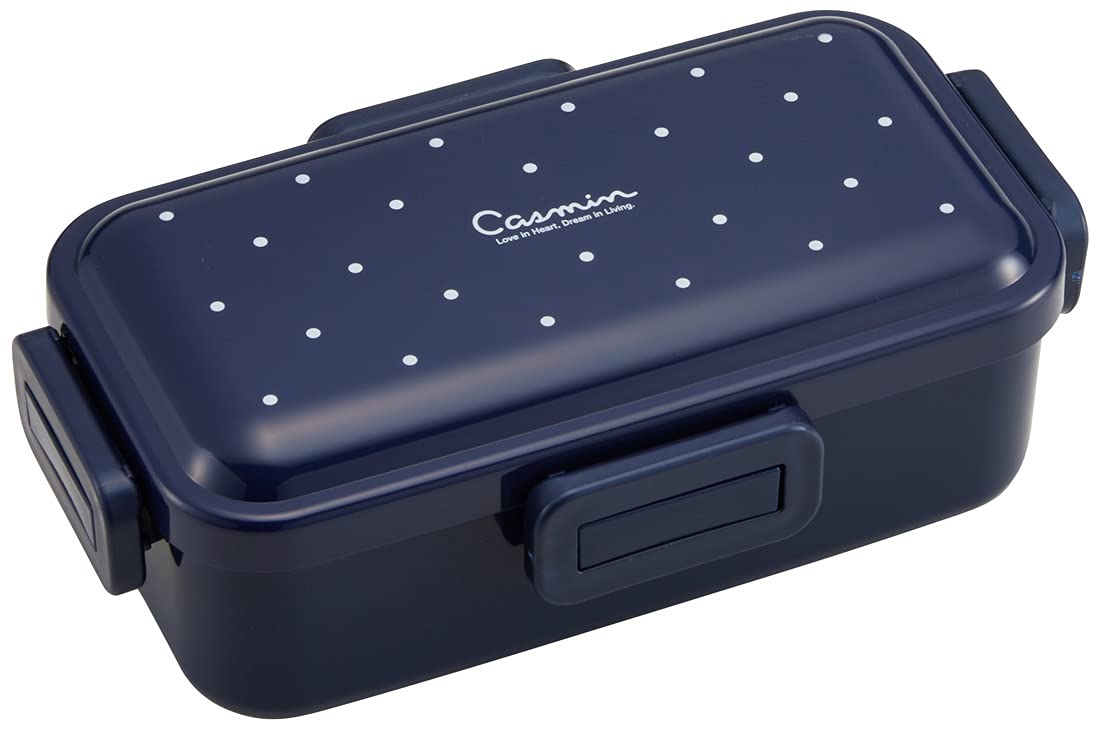 Skater Silver Ion Antibacterial Bento Box with Domed Ag+ Lid, 530ml, Casmin, Navy, PFLB6AG-A
Skater Silver Ion Antibacterial Bento Box with Domed Ag+ Lid, 530ml, Casmin, Navy, PFLB6AG-A