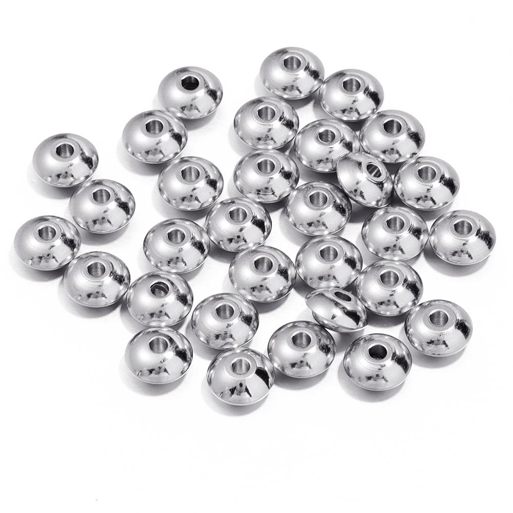 20-50Pcs 4-8mm Stainless Steel Beads Abacus Spacer Beads Crimp End Beads For DIY Necklace Bracelet Jewelry Making Accessories 4mm
20-50Pcs 4-8mm Stainless Steel Beads Abacus Spacer Beads Crimp End Beads For DIY Necklace Bracelet Jewelry Making Accessories 4mm