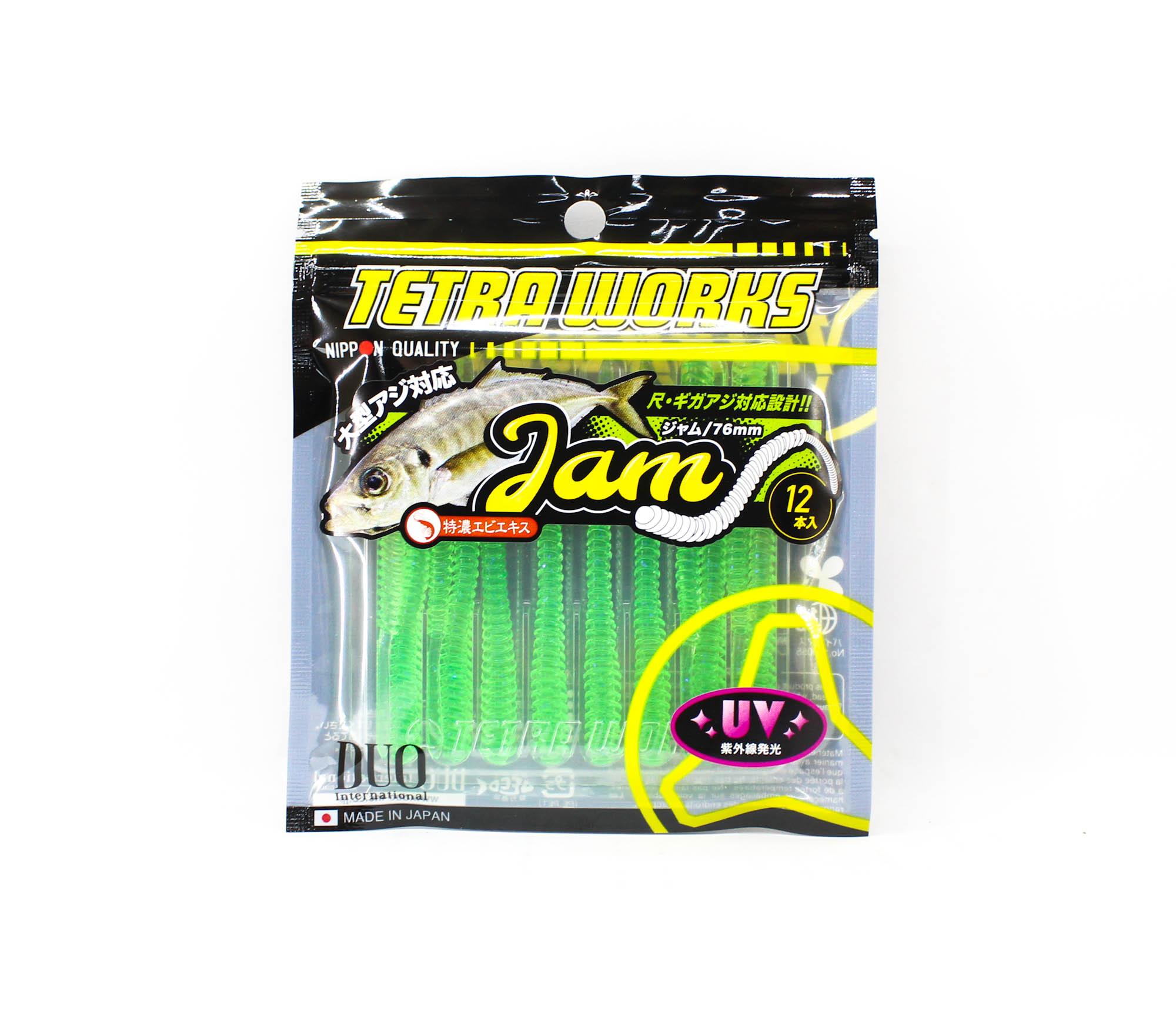 Duo Soft Lure Tetra Works Jam 76mm 12 per pack S506 (0107)
Duo Soft Lure Tetra Works Jam 76mm 12 per pack S506 (0107)