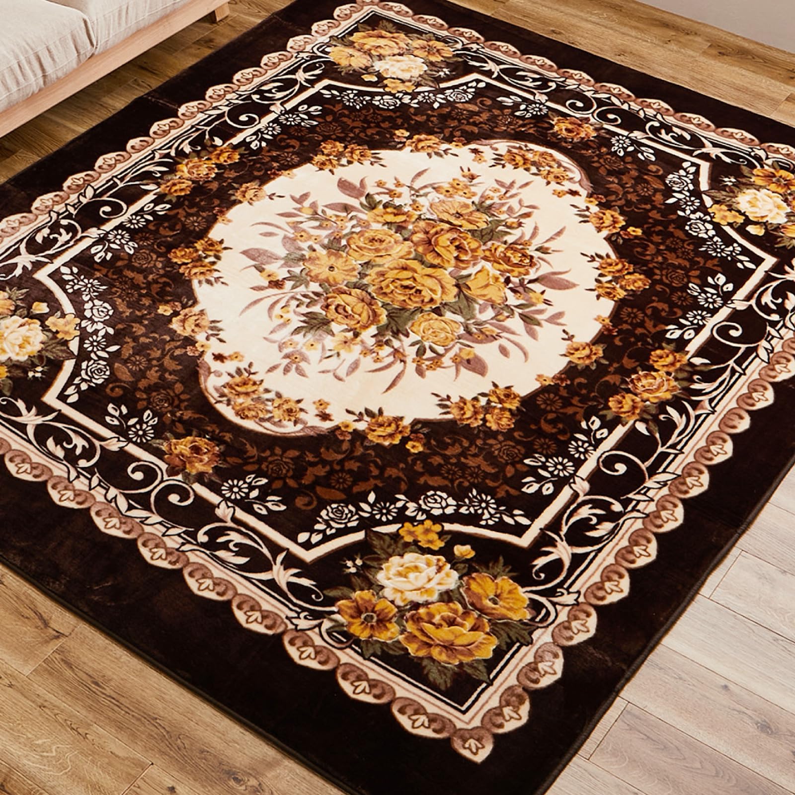Ковер Hagiwara Rug Коричневый 200 x 300 см Совместим с горячим цветочным узором Прибл.. Adria Моющиеся, Пушистые, Нескользящие, Ковры, коричневый
Ковер Hagiwara Rug Коричневый 200 x 300 см Совместим с горячим цветочным узором Прибл.. Adria Моющиеся, Пушистые, Нескользящие, Ковры, коричневый