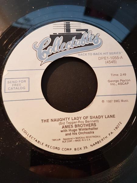 7inch Record AMES BROTHERS HUGO WINTERHALTER OR The Naughty Lady Of Shady Lane DPE11055 Collectables US CountryFolk Used
7inch Record AMES BROTHERS HUGO WINTERHALTER OR The Naughty Lady Of Shady Lane DPE11055 Collectables US CountryFolk Used