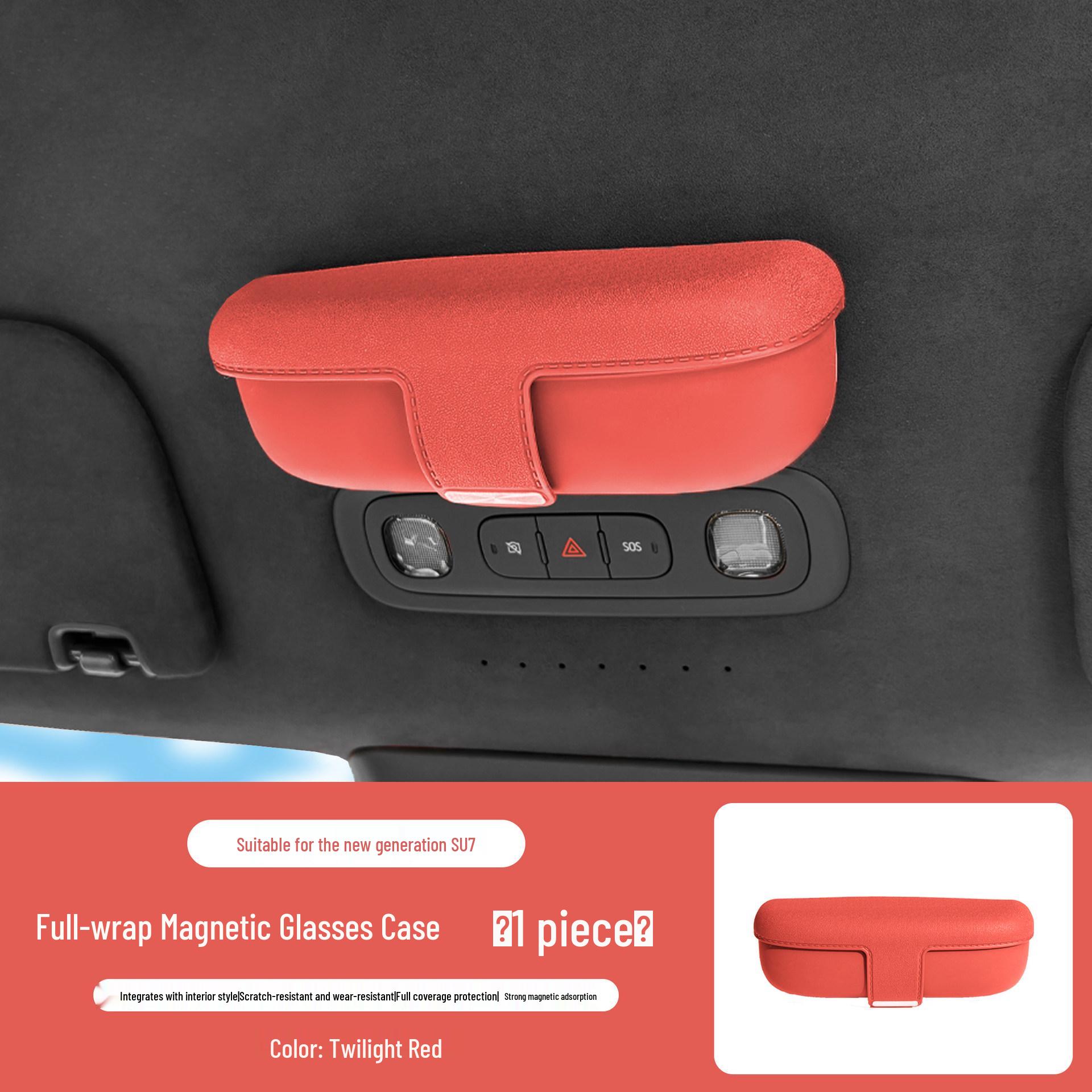 Xiaomi YU7 Magnetic Car Sunglasses Holder
Xiaomi YU7 Magnetic Car Sunglasses Holder