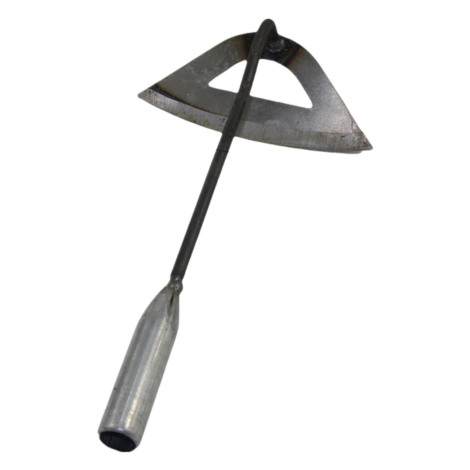 Садовые инструменты Полая мотыга Полностью стальная 32,5 см Закаленная для приусадебного хозяйства Легкая прополка Рыхление почвы