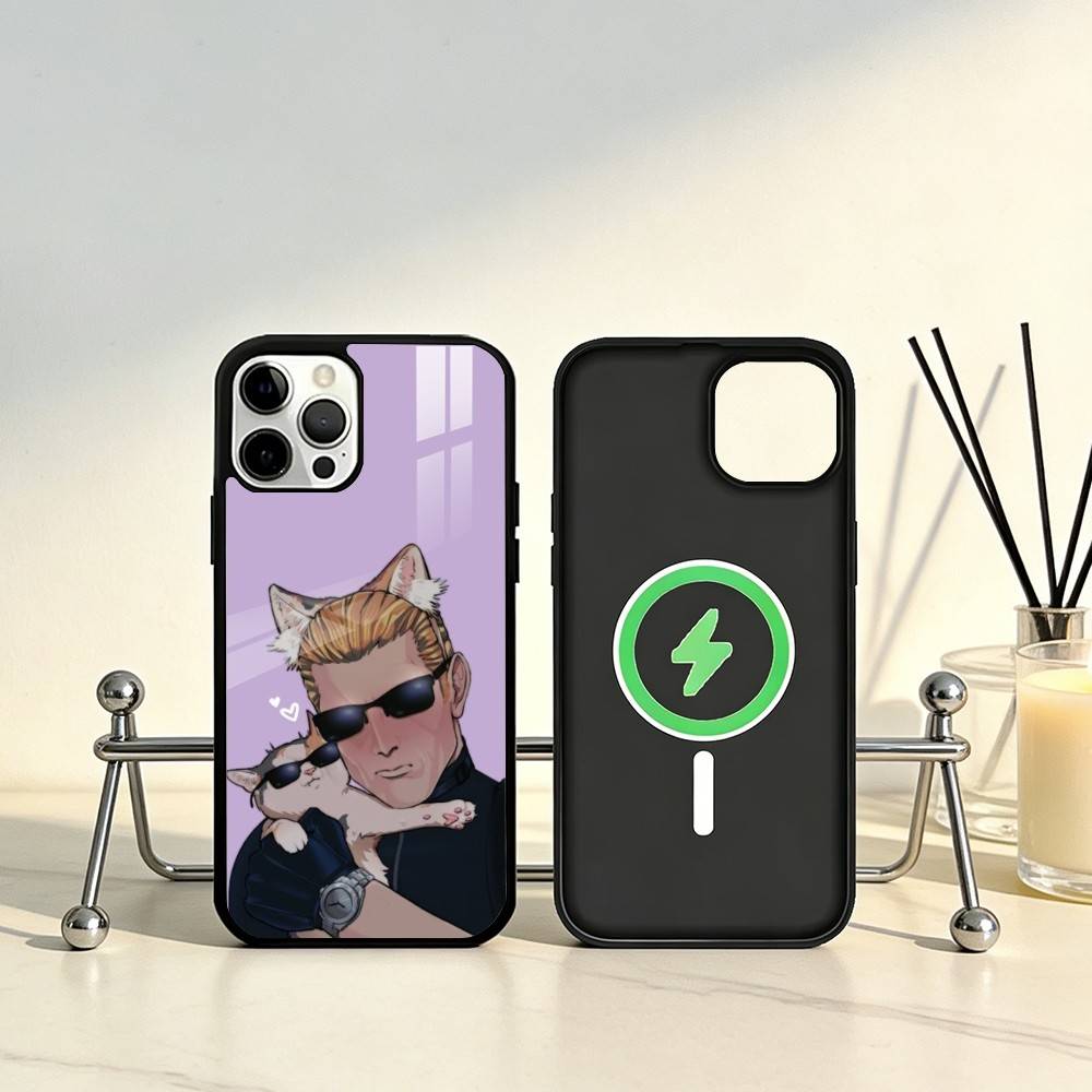 Albert W-Wesker cool Phone Case For iPhone17,16,15,14,13,12,11 Plus,Pro Max Magnetic For Magsafe Wireless Charging iphone16e
Albert W-Wesker cool Phone Case For iPhone17,16,15,14,13,12,11 Plus,Pro Max Magnetic For Magsafe Wireless Charging iphone16e