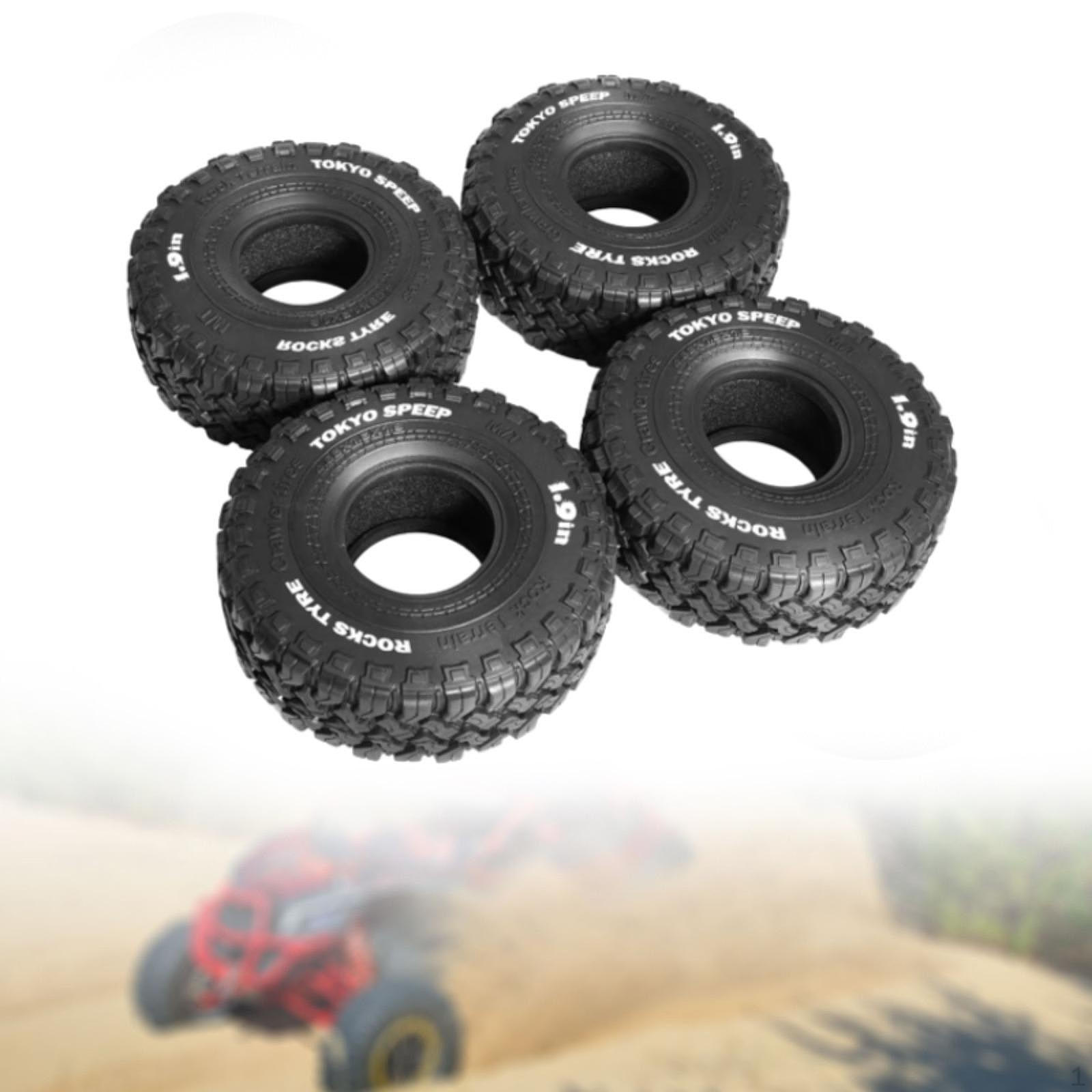 4 Pieces RC Crawler Tires Outer Diameter 11.6cm Lightweight DIY Accessories Wheel Rubber Tyre
4 Pieces RC Crawler Tires Outer Diameter 11.6cm Lightweight DIY Accessories Wheel Rubber Tyre