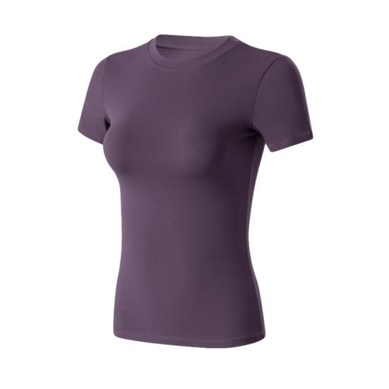 Women Yoga Clothes High Elastic Tight Fit Top Nude Feeling Comfortable Apparel for Gym Training And Daily Exercise XL темно-фіолетовий колір
Women Yoga Clothes High Elastic Tight Fit Top Nude Feeling Comfortable Apparel for Gym Training And Daily Exercise XL темно-фіолетовий колір