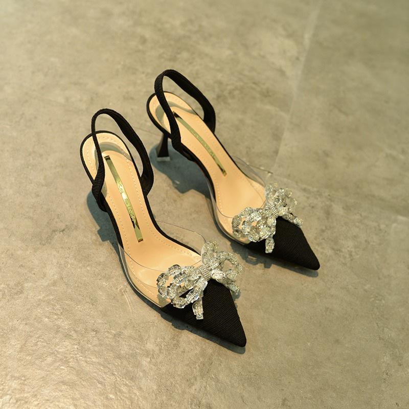 2024 летняя новая мода остроносые тонкие каблуки высокие каблуки со стразами бант сзади ремешок сумка голова сандалии женская обувь прилив 39
2024 летняя новая мода остроносые тонкие каблуки высокие каблуки со стразами бант сзади ремешок сумка голова сандалии женская обувь прилив 39