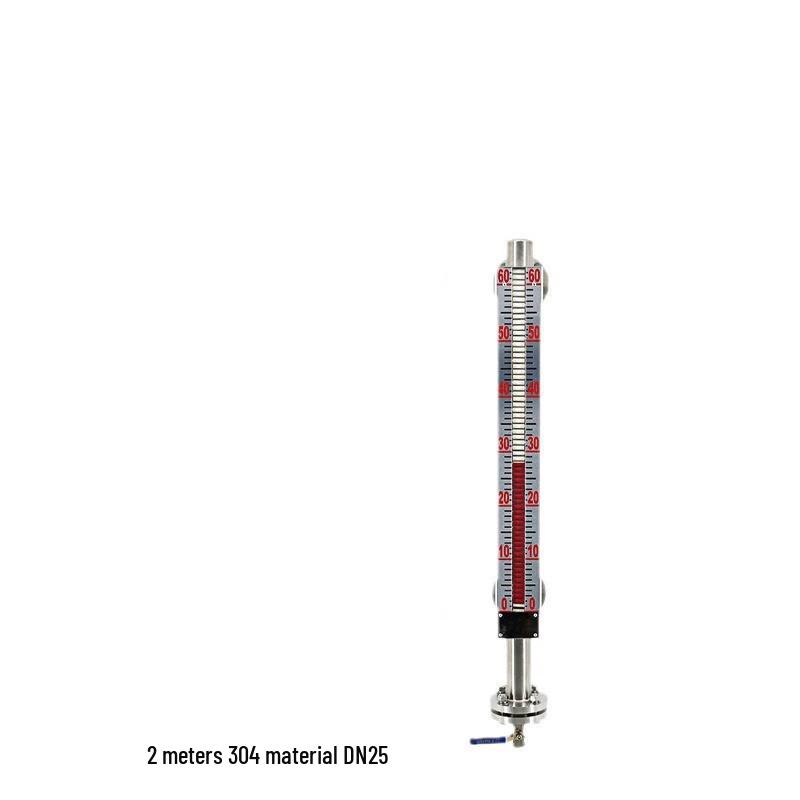 YIXI 304 Stainless Steel Magnetic Float Level Gauge
YIXI 304 Stainless Steel Magnetic Float Level Gauge