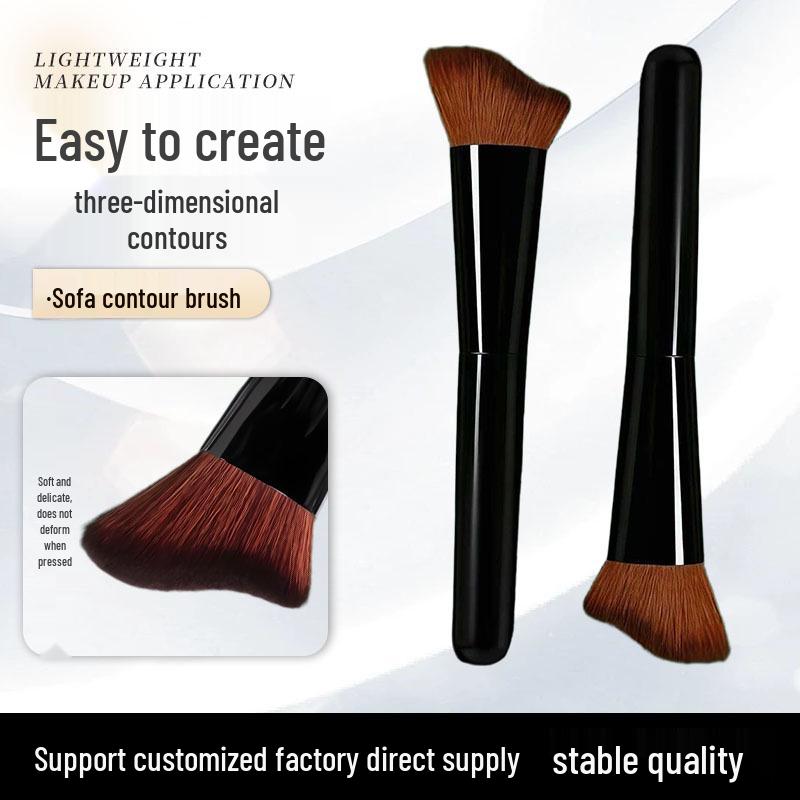 M67 Wave-Shaped Contour Brush for Facial Contours - 3D Shadow & Concealer Brush, Ideal for Beginners. Single Brush
M67 Wave-Shaped Contour Brush for Facial Contours - 3D Shadow & Concealer Brush, Ideal for Beginners. Single Brush
