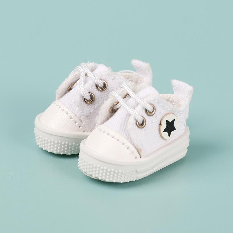 High Quality Pair Of 1:12 Dollhouse Low Top Canvas Shoes Star Pattern Shoes Suit For Ob11 1/12 Bjd Doll Gsc DOD YMY Doll Accessories OB11 белый
High Quality Pair Of 1:12 Dollhouse Low Top Canvas Shoes Star Pattern Shoes Suit For Ob11 1/12 Bjd Doll Gsc DOD YMY Doll Accessories OB11 белый