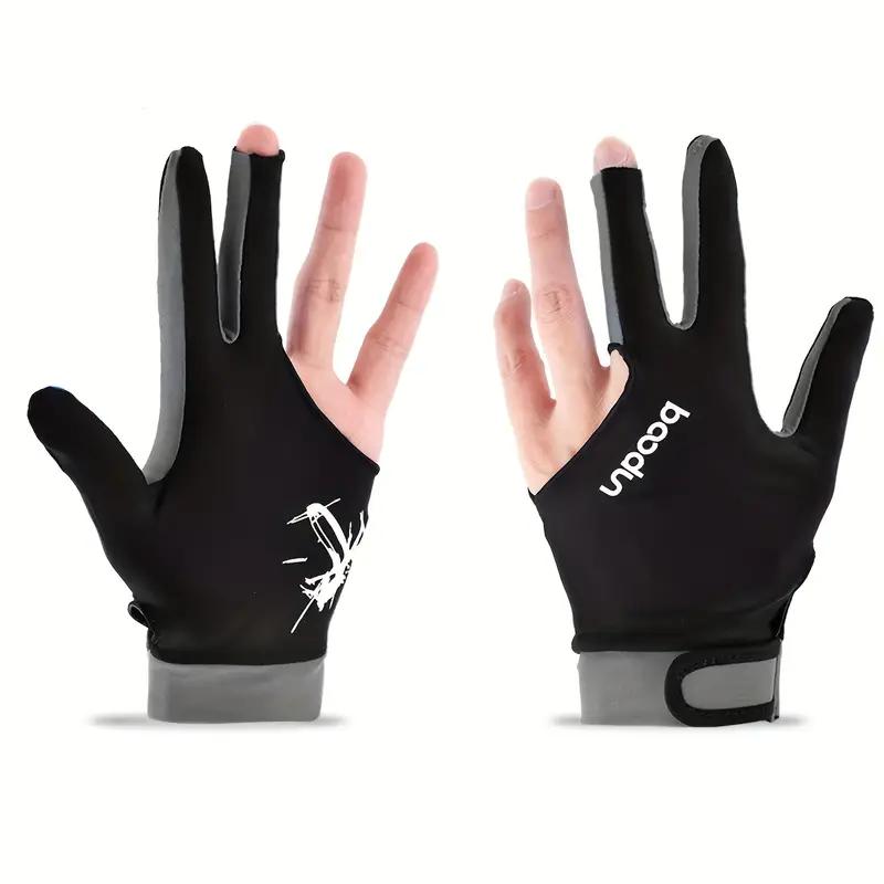 1 Pc Billiards Glove 3 Finger Pool Glove Elastic Billiards Breathable Match Glove for Men and Women Snooker Cue Sport Glove M чорний
1 Pc Billiards Glove 3 Finger Pool Glove Elastic Billiards Breathable Match Glove for Men and Women Snooker Cue Sport Glove M чорний