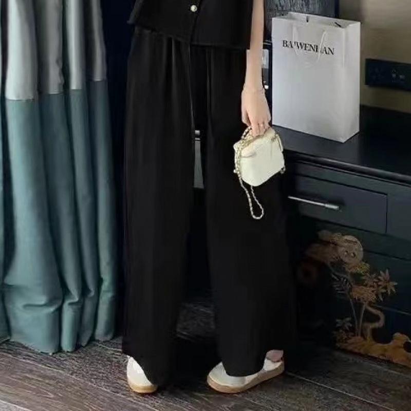 Petite Women s Summer 2026 Korean Style Flutter Sleeve Top & Wide-Leg Pants Set S for 65-80 jin
Petite Women s Summer 2026 Korean Style Flutter Sleeve Top & Wide-Leg Pants Set S for 65-80 jin