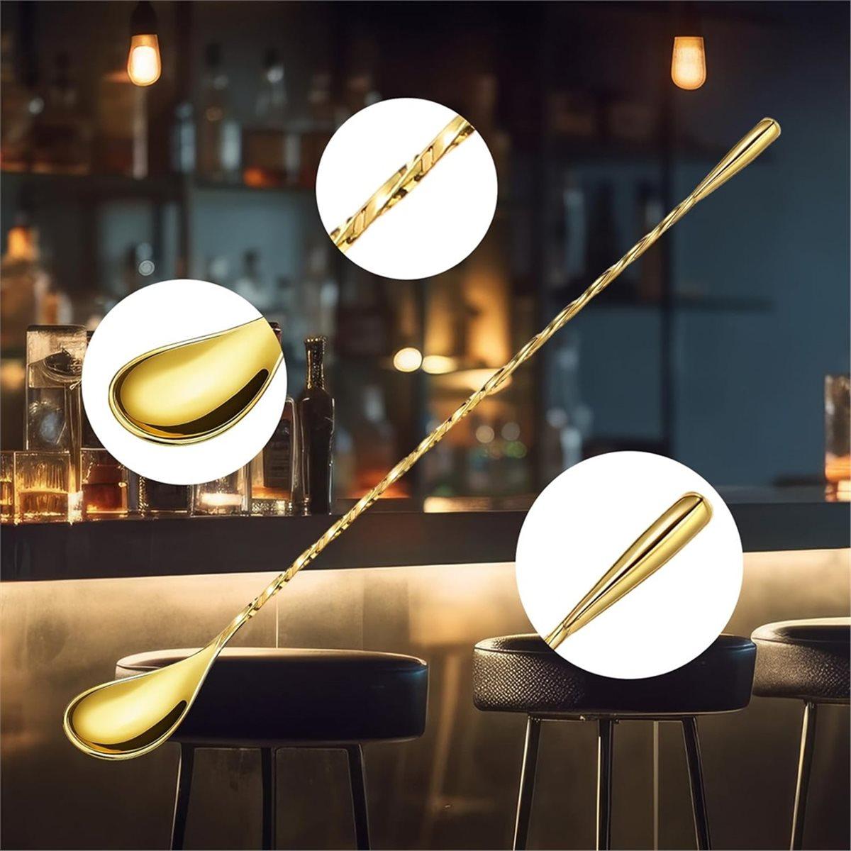 4Pcs 12Inch Cocktail Spoon Coffee Spoons Bar Stirring Spoon Long Handle Stainless Steel Cocktail and Coffee Mixing Tool China Mainland
4Pcs 12Inch Cocktail Spoon Coffee Spoons Bar Stirring Spoon Long Handle Stainless Steel Cocktail and Coffee Mixing Tool China Mainland