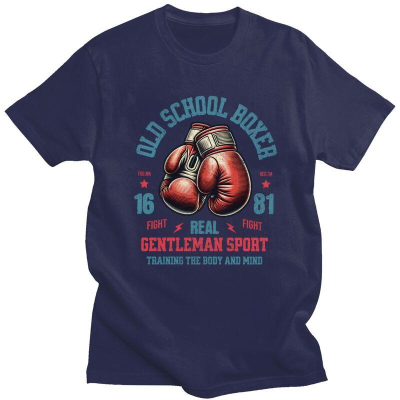 Old School Boxing Gentleman Sport T Shirt for Men Boxer Lover Tshirt Streetwaer Short Sleeve Tee Shirt 4XL
Old School Boxing Gentleman Sport T Shirt for Men Boxer Lover Tshirt Streetwaer Short Sleeve Tee Shirt 4XL