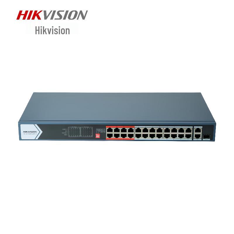 HIKVISION 24-Port POE Surveillance Switch
HIKVISION 24-Port POE Surveillance Switch