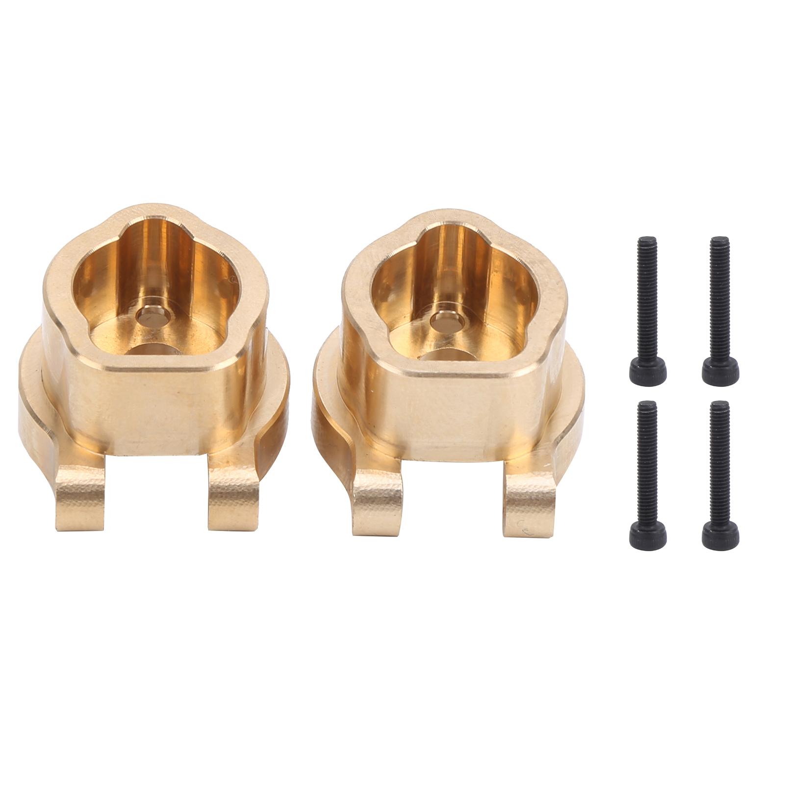 2pcs RC Brass Rear C Cup with 4pcs Screw Accessory Durable for Traxxas TRX4TRX6 Crawler
2pcs RC Brass Rear C Cup with 4pcs Screw Accessory Durable for Traxxas TRX4TRX6 Crawler