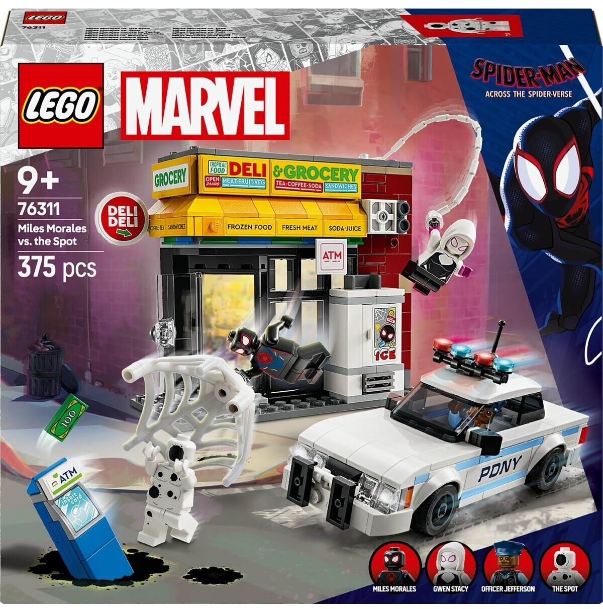 LEGO конструктор Marvel – Spider – Verse: Майлз Моралес против Спота (76311)
LEGO конструктор Marvel – Spider – Verse: Майлз Моралес против Спота (76311)