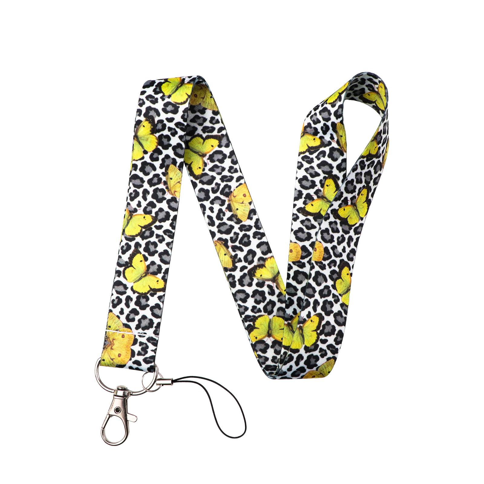 Leopard Print Neck Strap Lanyards for Keys Keychain Heart Butterfly Badge Holder ID Credit Card Pass Hang Rope Accessories Gifts
Leopard Print Neck Strap Lanyards for Keys Keychain Heart Butterfly Badge Holder ID Credit Card Pass Hang Rope Accessories Gifts