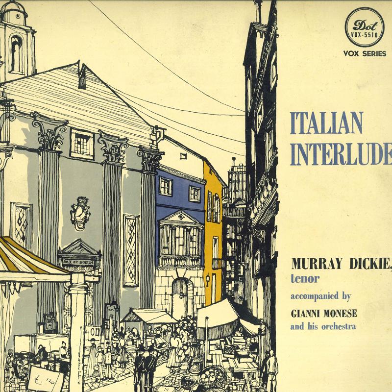 LP Record MURRAY DICKIE, GIANNI MONESE & HIS - Italian Interlude VOX5510 DOT Japan Classical Used
LP Record MURRAY DICKIE, GIANNI MONESE & HIS - Italian Interlude VOX5510 DOT Japan Classical Used
