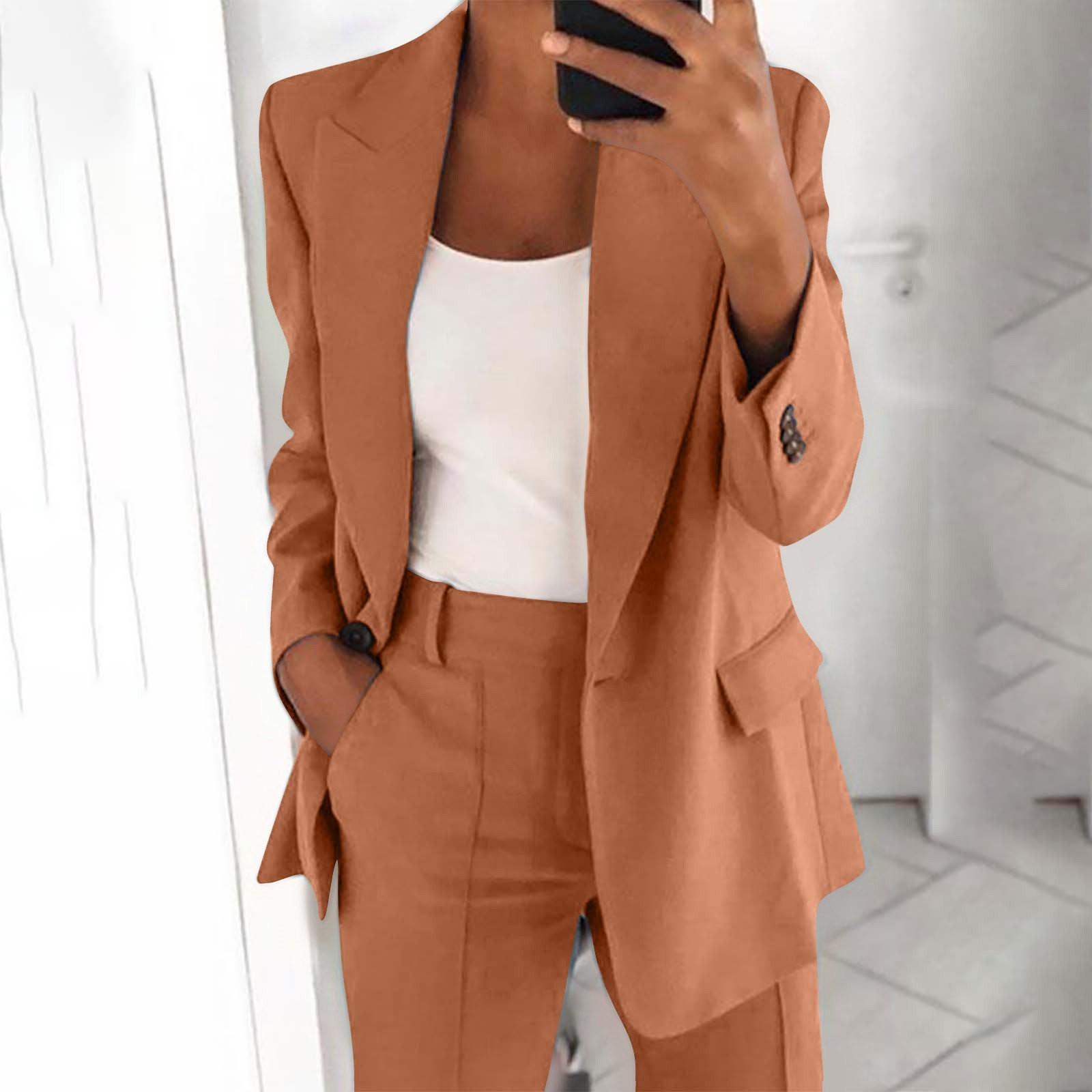 Женский топ с длинным рукавом Повседневная куртка Женская одежда Блузка Топ S коричневый
Женский топ с длинным рукавом Повседневная куртка Женская одежда Блузка Топ S коричневый