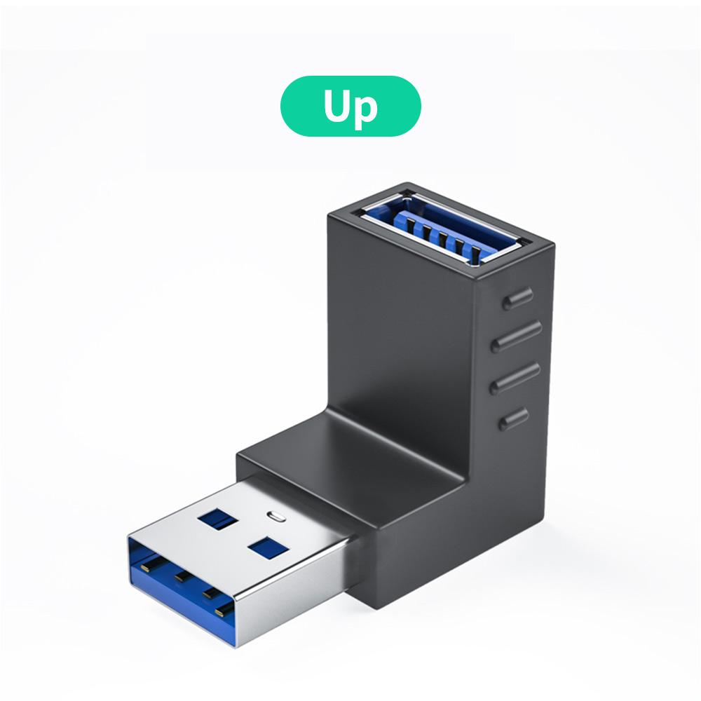 ENKAY HAT PRINCE USB 3.0 Male to Female Converter 90 Degree Right Angle Adapter Left Angle
ENKAY HAT PRINCE USB 3.0 Male to Female Converter 90 Degree Right Angle Adapter Left Angle