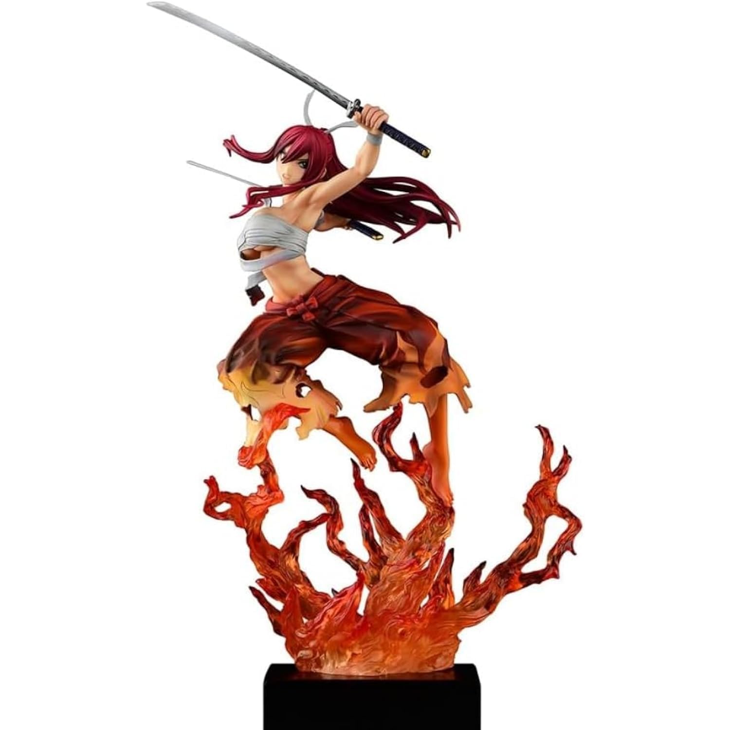 Orca Toys scale Erza Scarlet PVC painted finished product Height 435mm Made of PVC 1/6 Samurai-Kouen Banjo-ver.Red Approx.
Orca Toys scale Erza Scarlet PVC painted finished product Height 435mm Made of PVC 1/6 Samurai-Kouen Banjo-ver.Red Approx.