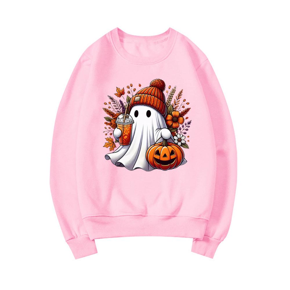Halloween Cute Ghost Sweatshirt Halloween Pumpkin Spice Sweatshirt Women s Hoodie Spooky Season Sweater Trick or Treat Pullover S рожевий
Halloween Cute Ghost Sweatshirt Halloween Pumpkin Spice Sweatshirt Women s Hoodie Spooky Season Sweater Trick or Treat Pullover S рожевий