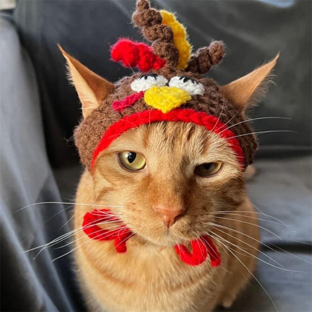Cartoon Cat Turkey Hat Adjiustable Halloween Pet Headgear Cat Cosplay Headwear Photo Props S кофейный
Cartoon Cat Turkey Hat Adjiustable Halloween Pet Headgear Cat Cosplay Headwear Photo Props S кофейный