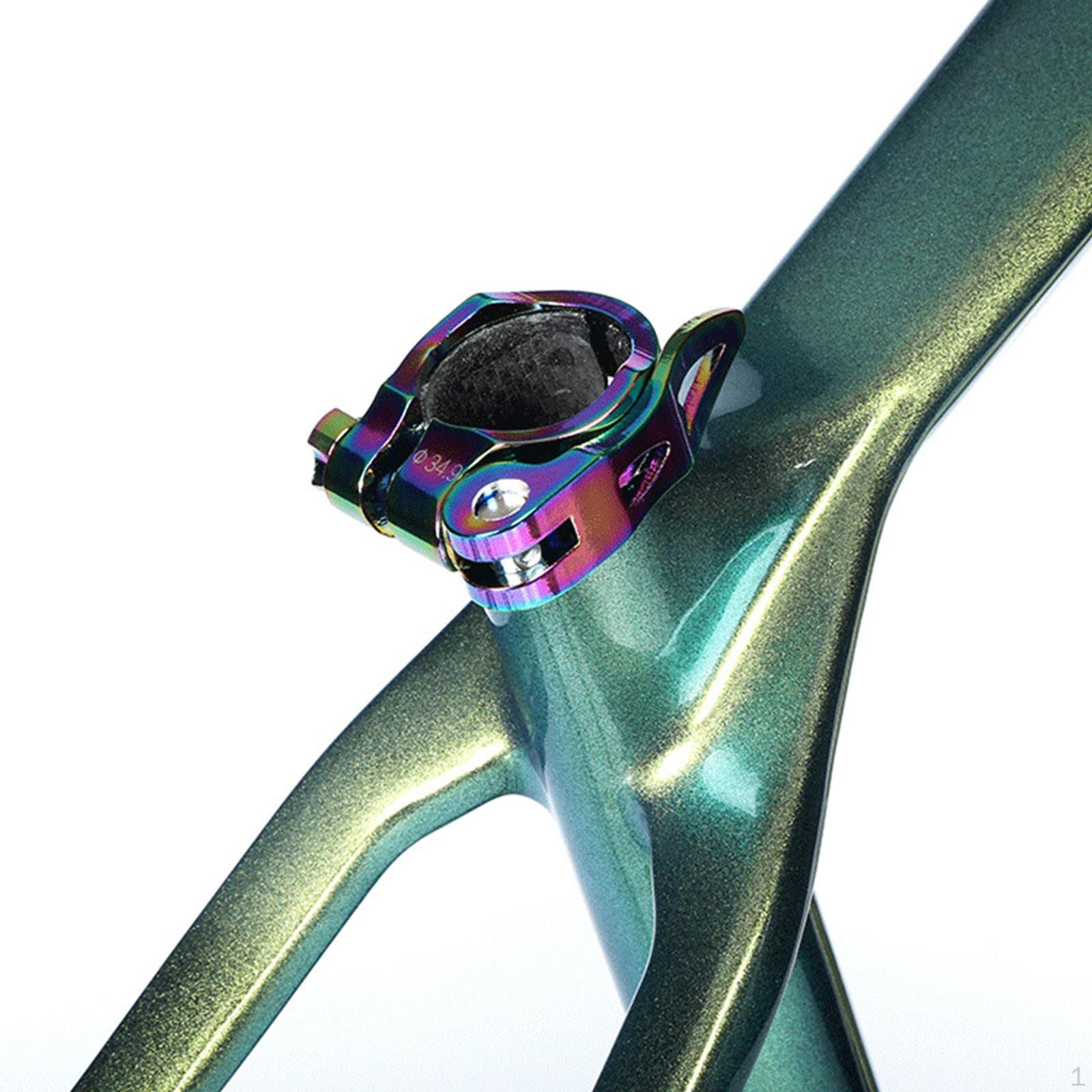 Aluminum Bike Seatpost Holder, 38/39mm Component for Road and Mountain Bikes 34.9mm
Aluminum Bike Seatpost Holder, 38/39mm Component for Road and Mountain Bikes 34.9mm