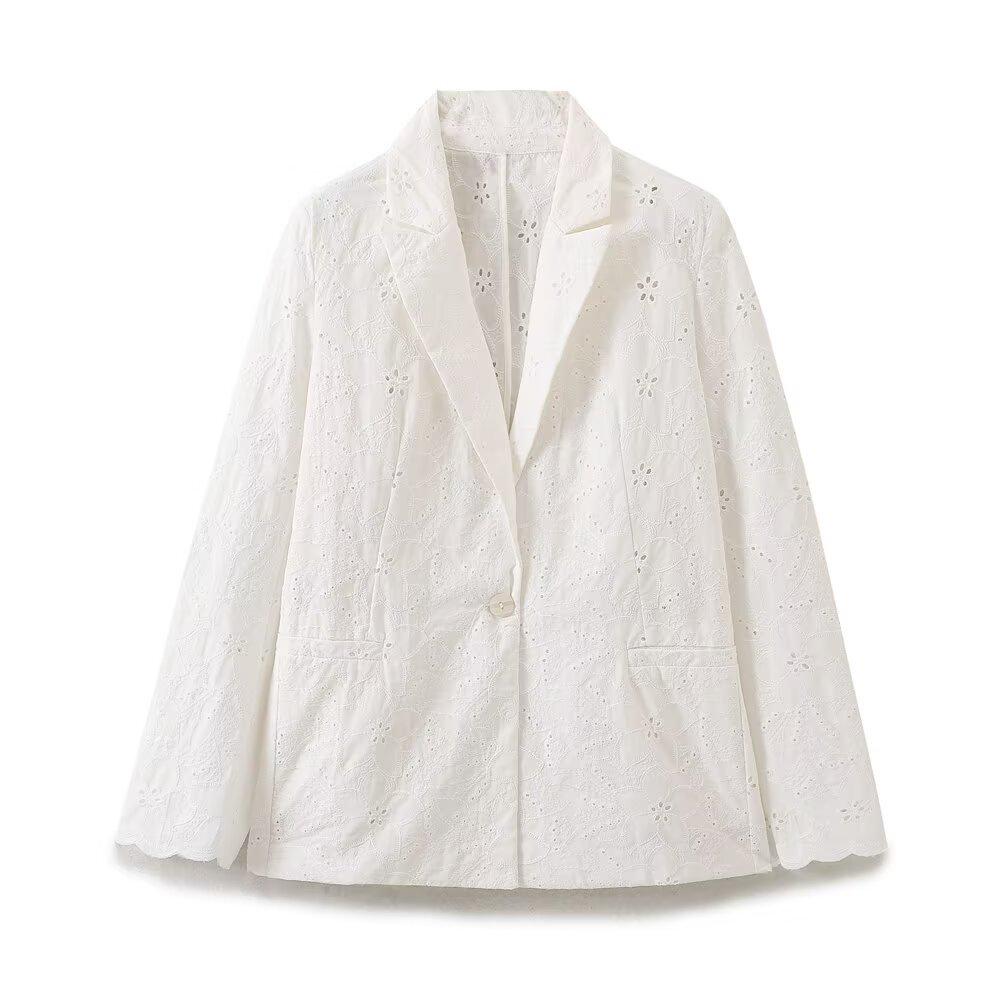 Spring 2025 Women s Embroidered Suit Jacket & Shorts Set (European & American Style) XS
Spring 2025 Women s Embroidered Suit Jacket & Shorts Set (European & American Style) XS