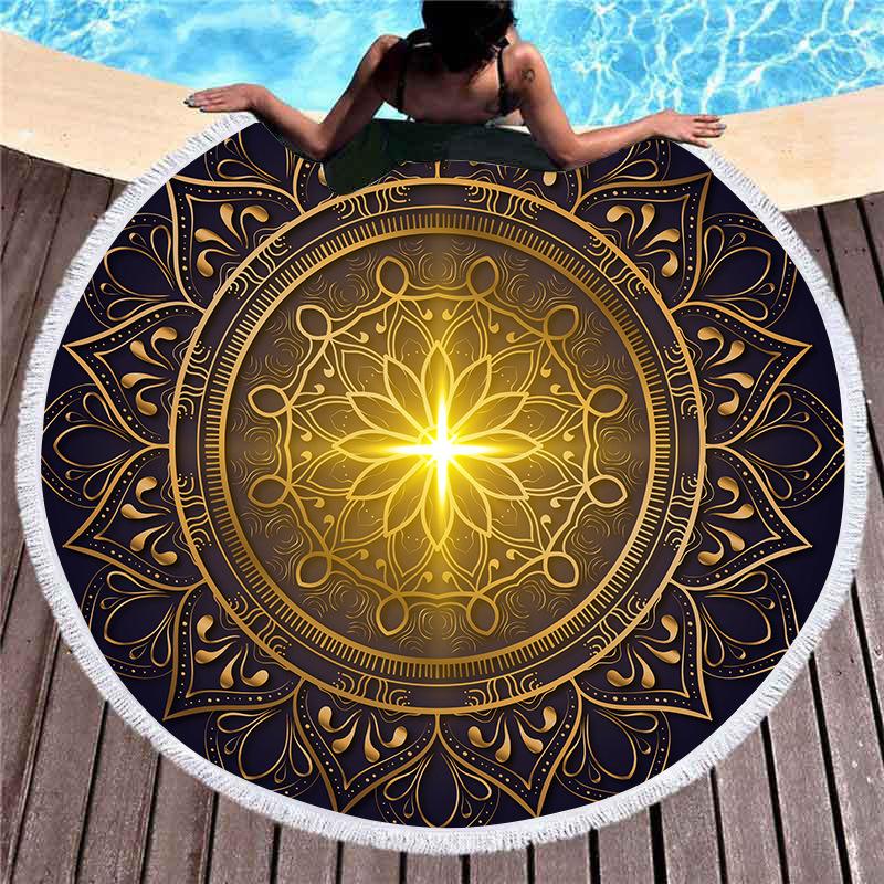 Круглое пляжное полотенце с бахромой из супертонкого волокна, быстросохнущее, толстое и мягкое для путешествий и отпуска
Круглое пляжное полотенце с бахромой из супертонкого волокна, быстросохнущее, толстое и мягкое для путешествий и отпуска