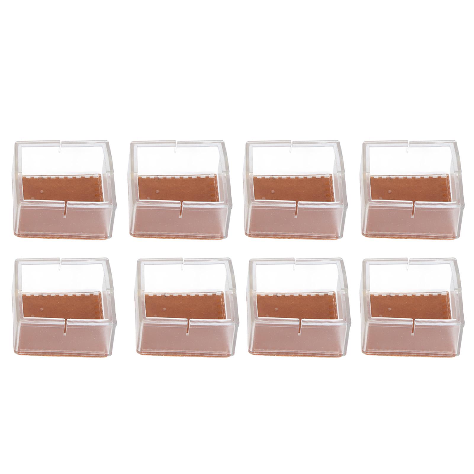 8pcs/set Silicone Chair Caps Table Foot Pads Anti Slip Transparent Square Leg Protection Cover
8pcs/set Silicone Chair Caps Table Foot Pads Anti Slip Transparent Square Leg Protection Cover