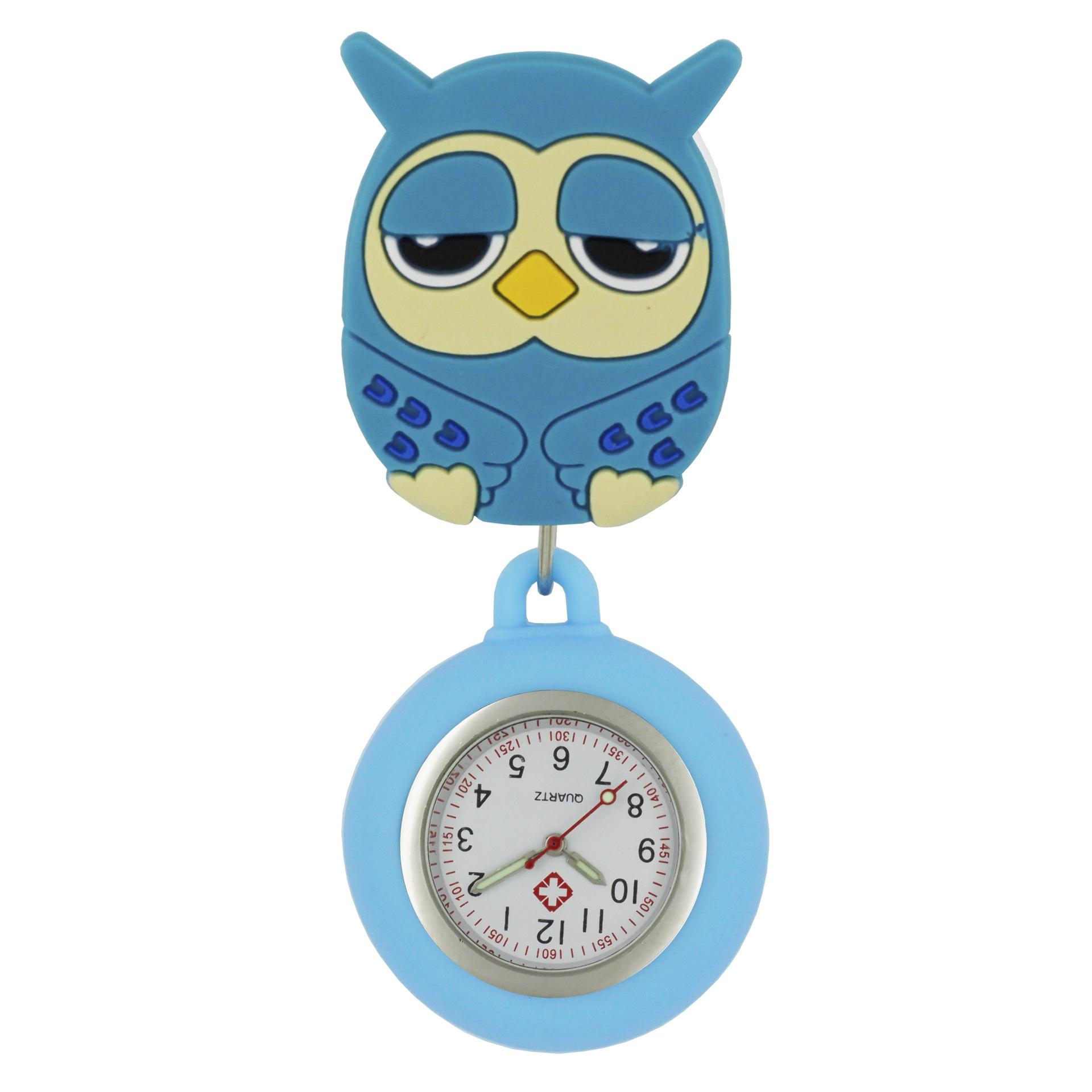 Чудові мультяшні моделі Медсестра Доктор Висувні силіконові кишенькові годинники Барвистий подарунок для лікарні Медичні жіночі чоловічі значки Котушка blue owl
Чудові мультяшні моделі Медсестра Доктор Висувні силіконові кишенькові годинники Барвистий подарунок для лікарні Медичні жіночі чоловічі значки Котушка blue owl