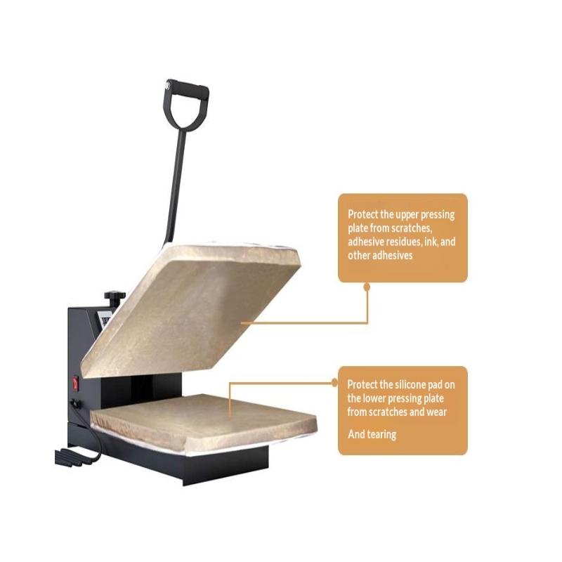 New Wrap Cover For Heat Press Platen Non-Stick High Temperature Resistant Protector For Remove Residue Ink And Adhesive
New Wrap Cover For Heat Press Platen Non-Stick High Temperature Resistant Protector For Remove Residue Ink And Adhesive