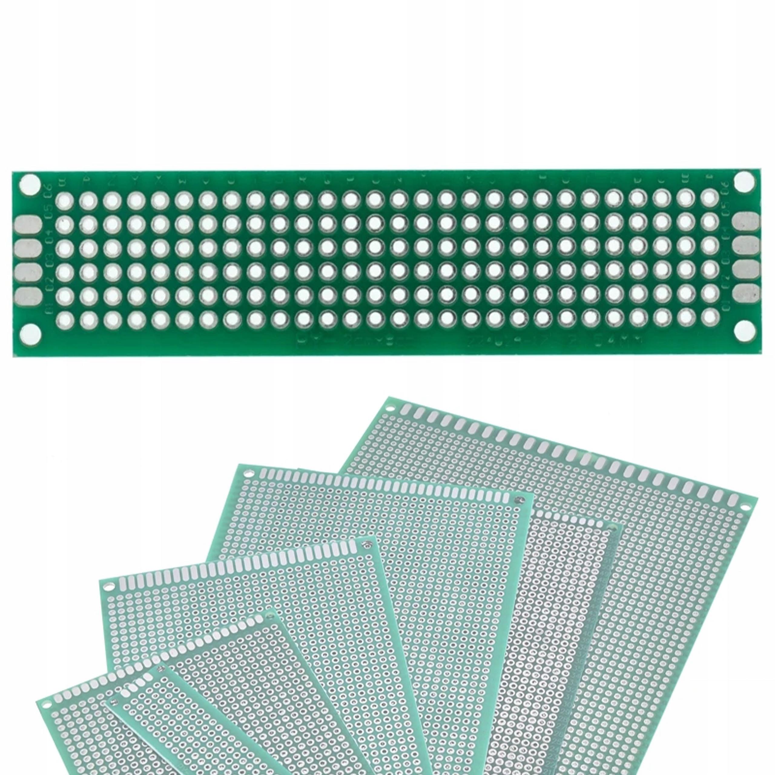 Rosfix Dwustronna Płytka Prototypowa 20 x 80 mm – Uniwersalna do Montażu THT | Raster 2,54 mm | Zielona Soldermaski
Rosfix Dwustronna Płytka Prototypowa 20 x 80 mm – Uniwersalna do Montażu THT | Raster 2,54 mm | Zielona Soldermaski
