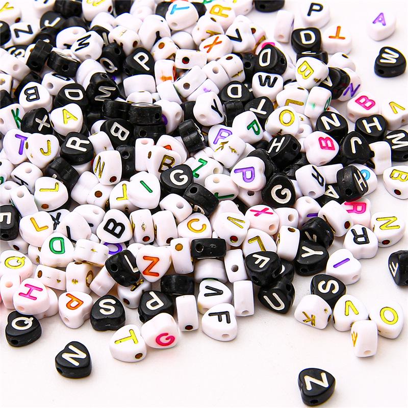 DIY Heart-shaped Alphabet & Flat Acrylic Beads Kit for Children s Jewelry Making & Early Education
DIY Heart-shaped Alphabet & Flat Acrylic Beads Kit for Children s Jewelry Making & Early Education