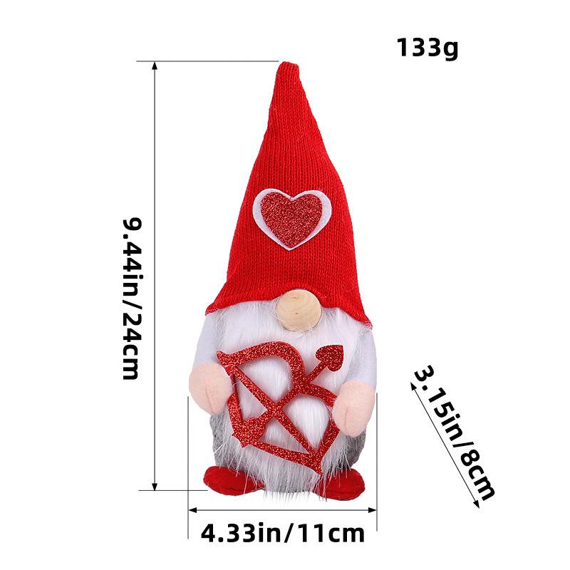 Valentine S Day Knitted Hat Doll Faceless Doll Bow Arrow Love Doll C3-22 hug bow and arrow model
Valentine S Day Knitted Hat Doll Faceless Doll Bow Arrow Love Doll C3-22 hug bow and arrow model