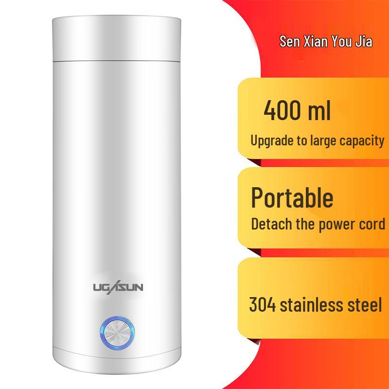 UGASUN Compact Electric Heating Kettle: Mini Travel Thermos & Hot Water Cup for Fast Heating белый
UGASUN Compact Electric Heating Kettle: Mini Travel Thermos & Hot Water Cup for Fast Heating белый