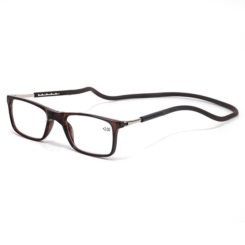 Unisex Magnetic Neck-Hanging Foldable Reading Glasses with Retractable Temples 125
Unisex Magnetic Neck-Hanging Foldable Reading Glasses with Retractable Temples 125