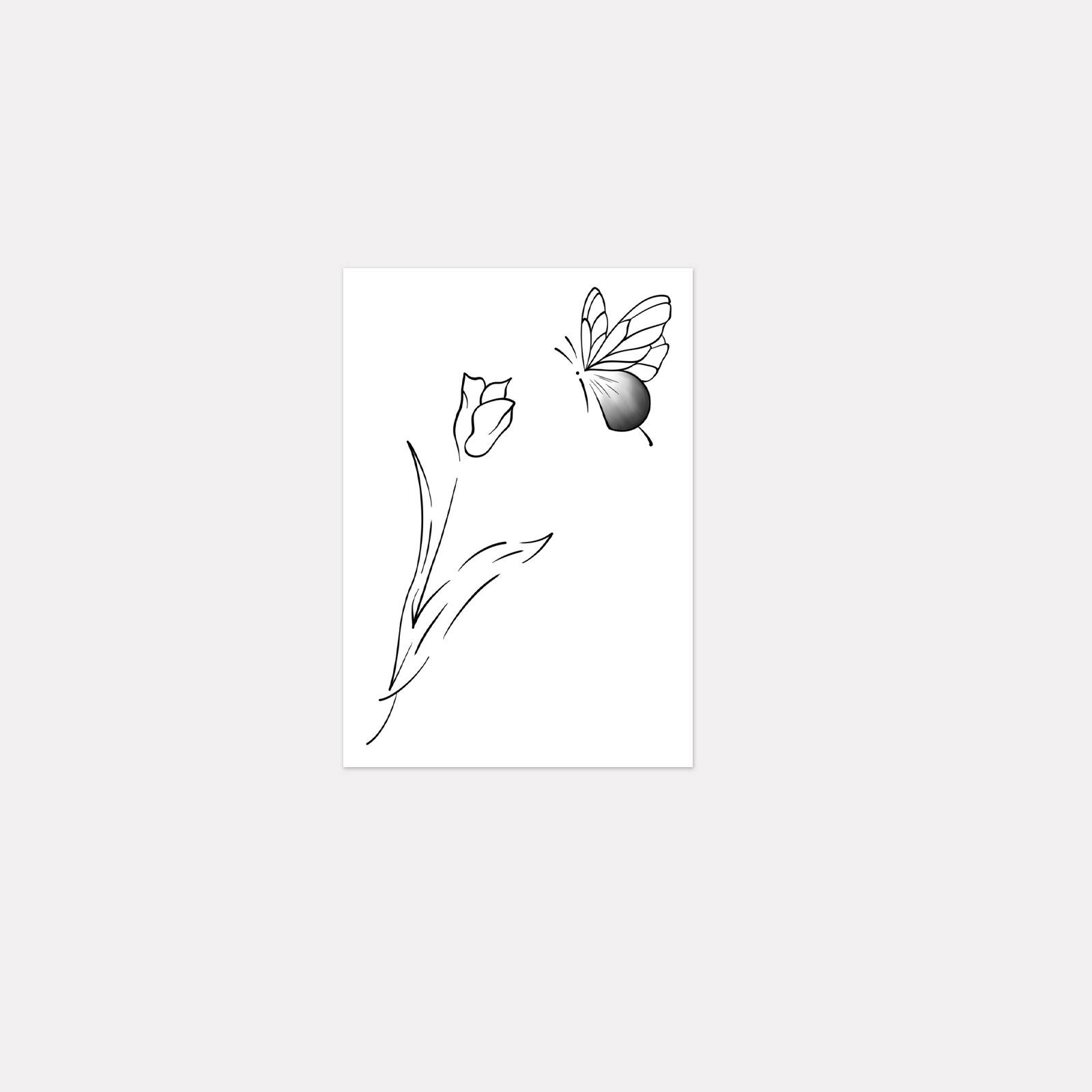 Butterfly Tulip Shoulder And Back Tattoo Sticker, Waterproof And Long-Lasting, Women S High-End Simulation Tattoo 10*7
Butterfly Tulip Shoulder And Back Tattoo Sticker, Waterproof And Long-Lasting, Women S High-End Simulation Tattoo 10*7