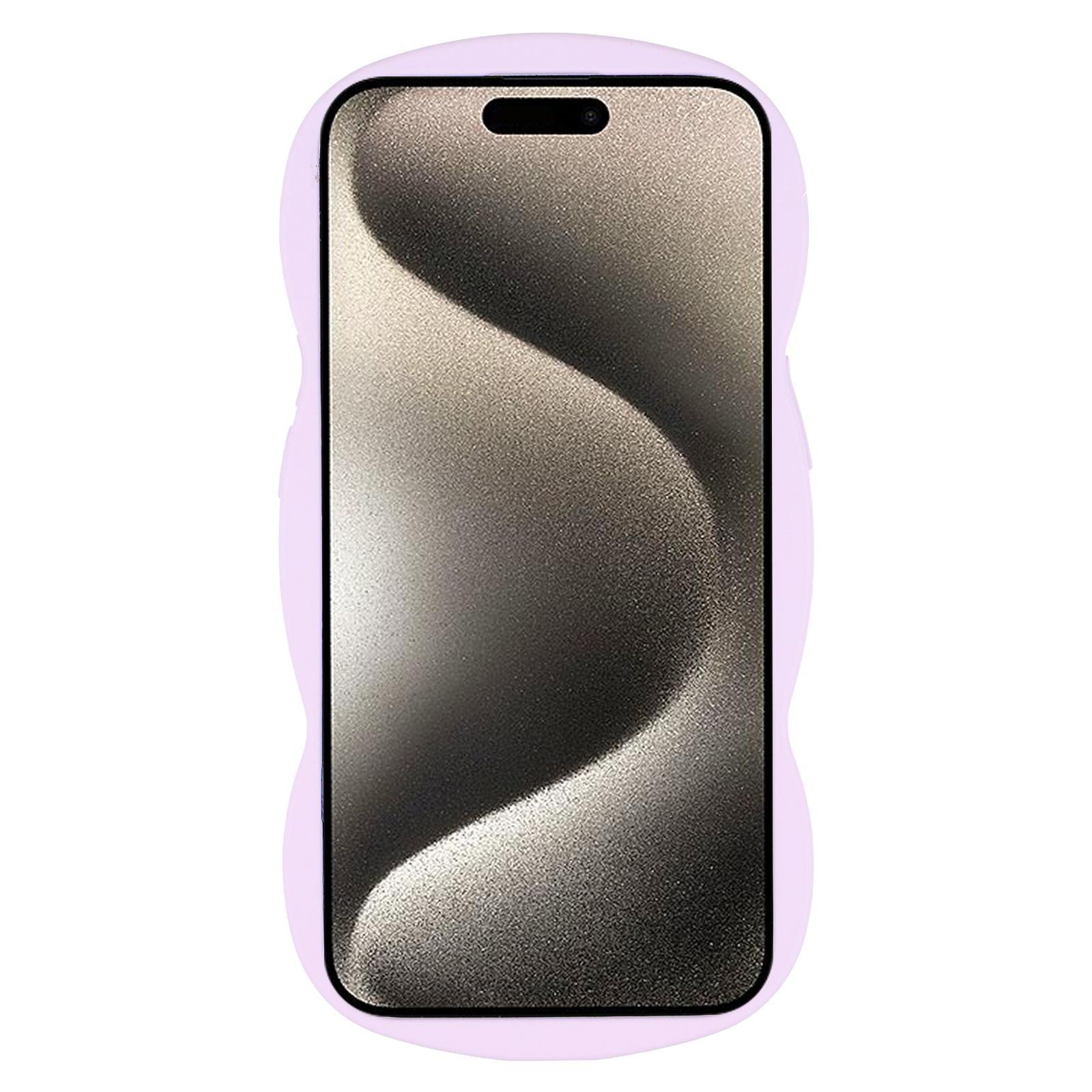 Для iPhone 15 Чохол Гумовий Захисний Чохол для Телефону з ТПУ Кучерява Рамка Хвилі Purple
Для iPhone 15 Чохол Гумовий Захисний Чохол для Телефону з ТПУ Кучерява Рамка Хвилі Purple
