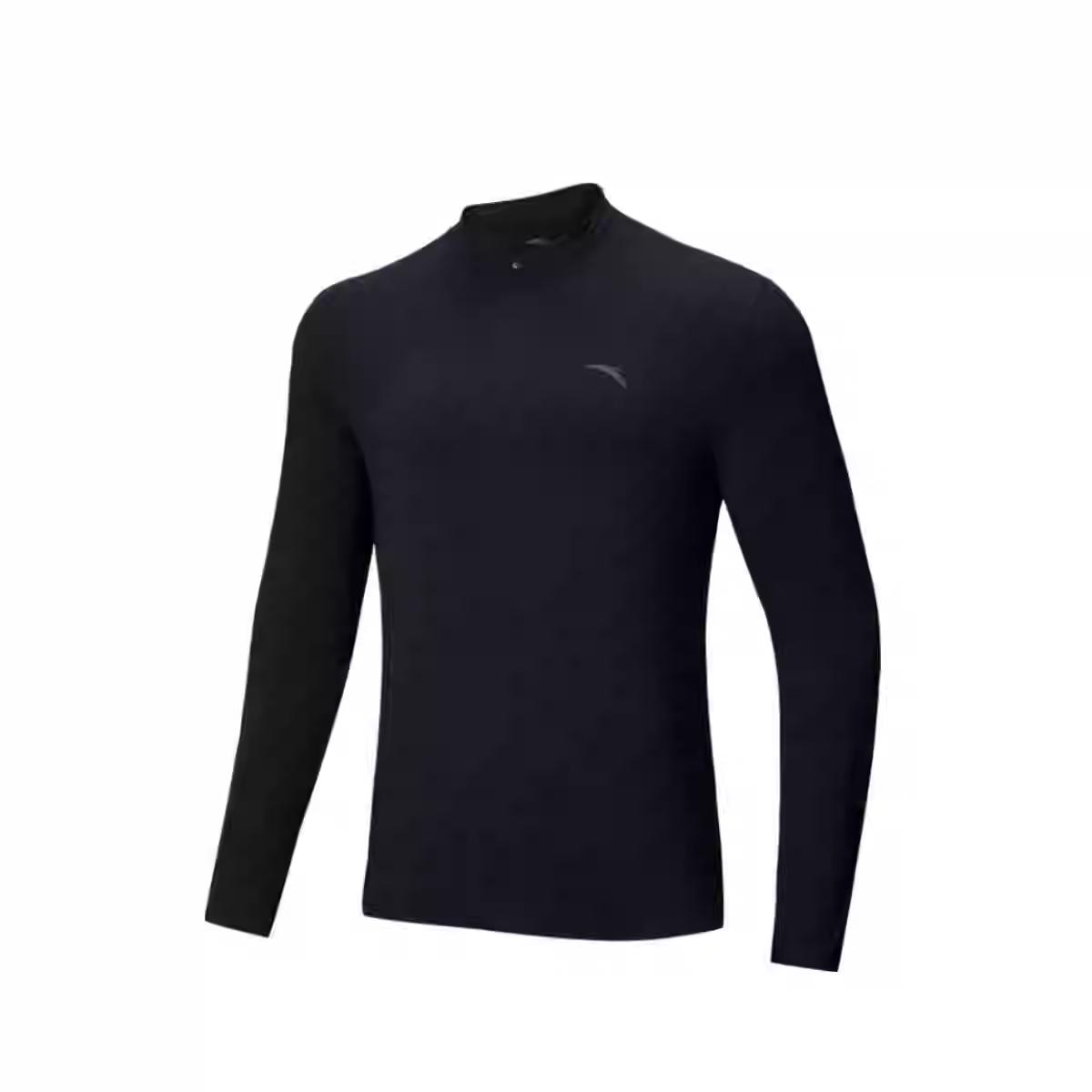 Anta Comfortable Solid Color Breathable Versatile Long Sleeve T-Shirt Men Tops Black 152437410R-3 3XL
Anta Comfortable Solid Color Breathable Versatile Long Sleeve T-Shirt Men Tops Black 152437410R-3 3XL