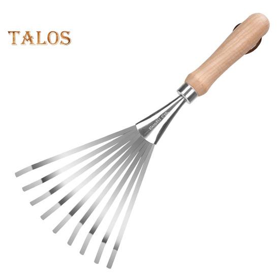 Грабли садовые из нержавеющей стали с деревянной ручкой, 9-зубчатые ручные грабли для газона, сада, цветников, листьев и мусора
Грабли садовые из нержавеющей стали с деревянной ручкой, 9-зубчатые ручные грабли для газона, сада, цветников, листьев и мусора