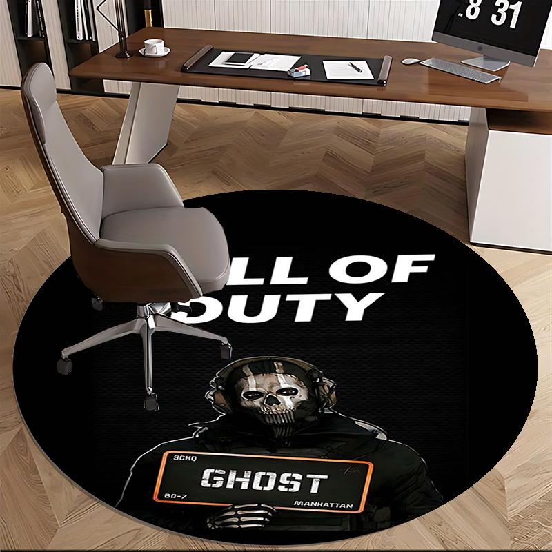 Call of Duty Ghost,BO 7 Manhattan Chair mat Round Rug Office carpet, Machine Washable, Non slip, Suitable for Living Rooms, Bedrooms 150cm
Call of Duty Ghost,BO 7 Manhattan Chair mat Round Rug Office carpet, Machine Washable, Non slip, Suitable for Living Rooms, Bedrooms 150cm