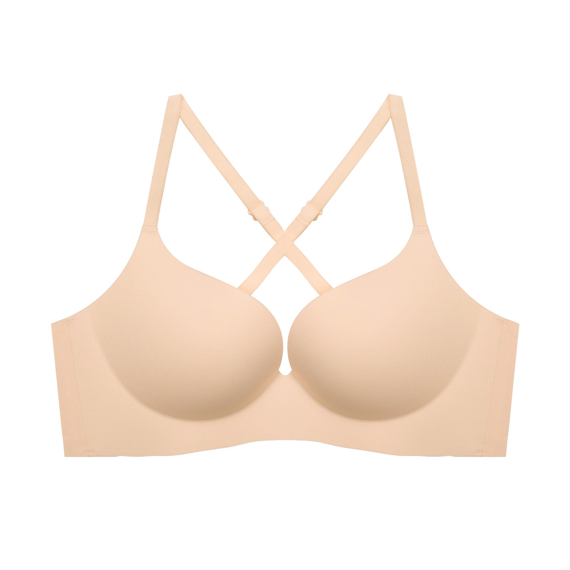 Собранный большой цельный бюстгальтер с открытой спиной и крестиком на одной пуговице Красивая спина без следов Боковая застежка без стального кольца Тонкая чашка 38/85AB
Собранный большой цельный бюстгальтер с открытой спиной и крестиком на одной пуговице Красивая спина без следов Боковая застежка без стального кольца Тонкая чашка 38/85AB